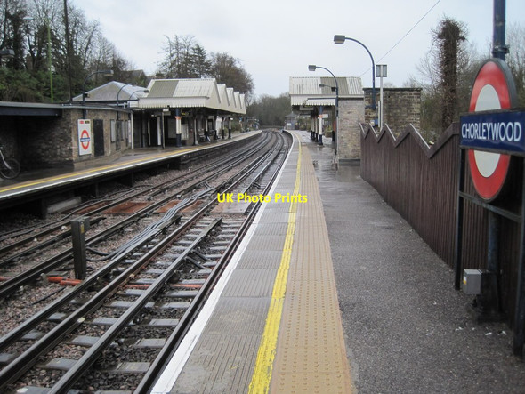 Photo 6"x4" Chorleywood railway and Underground station Chorleywood c2013