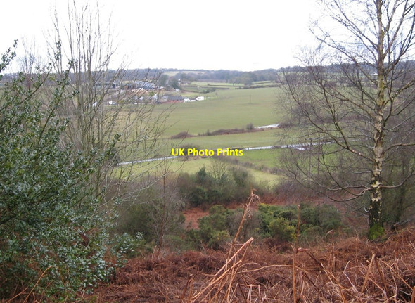 Photo 6"x4" Fields surrounding Trelogan Farm and Berth-y-Maen Rhewl-fawr c2013