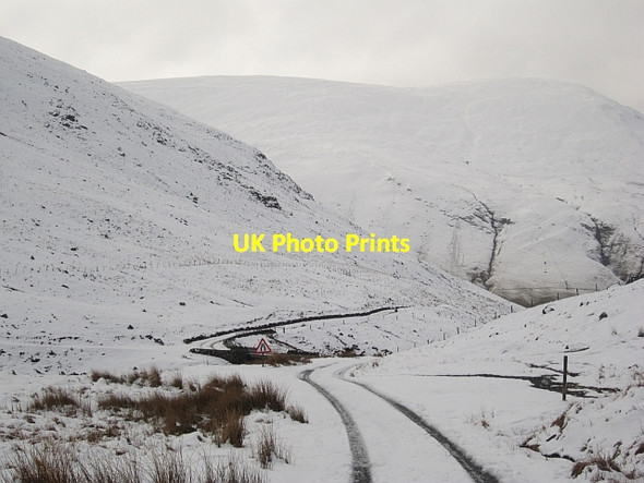 Photo 6"x4" Bridge, Talla Water Talla Linnfoots c2013