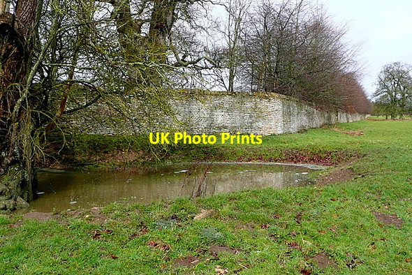 Photo 6"x4" Pond outside Blenheim Park estate Woodstock\/SP4416 c2013