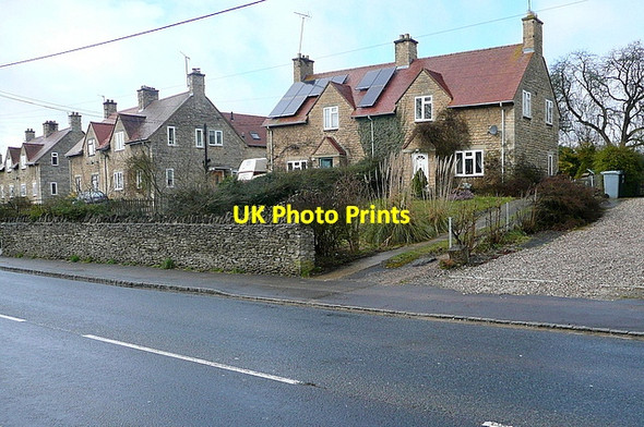 Photo 6"x4" Houses in Bladon Woodstock\/SP4416 c2013