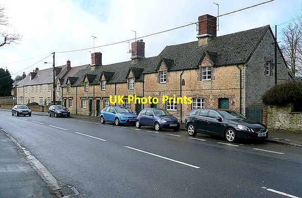 Photo 6"x4" Houses in Bladon Woodstock\/SP4416 c2013
