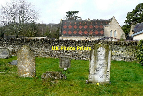 Photo 6"x4" Bladon churchyard Woodstock\/SP4416 c2013