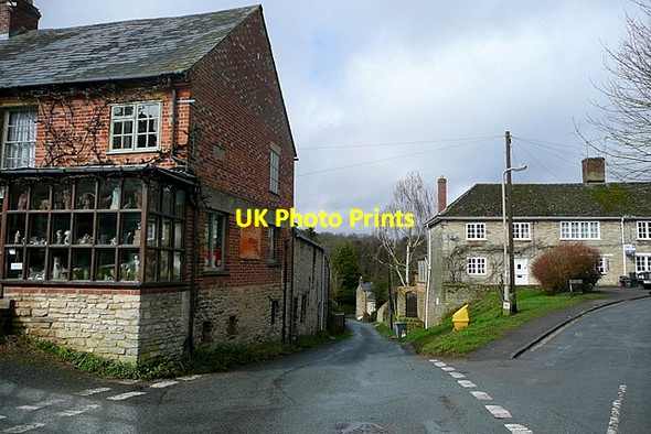 Photo 6"x4" Crossroads in Bladon Woodstock\/SP4416 c2013