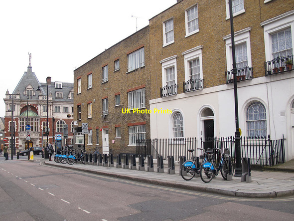 Photo 6"x4" Cycle docking station, St Chad's Street London c2013