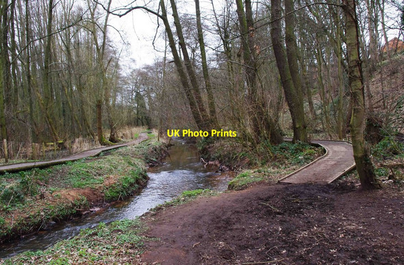 Photo 6"x4" Hoo Brook, Spennells Valley Nature Reserve, Spennells, Kidderminster Kidderminster c2013