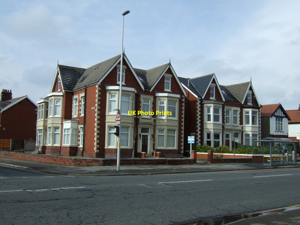 Photo 6"x4" Houses on Lytham Road Squires Gate c2013