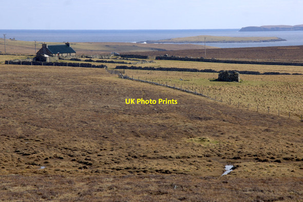 Photo 6"x4" View to Greenbrae from Mailand, Uyeasound Mailand c2013