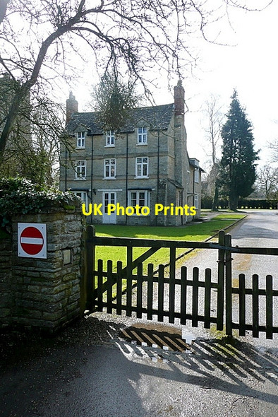 Photo 6"x4" Entrance to Yarnton Manor House Kidlington c2013