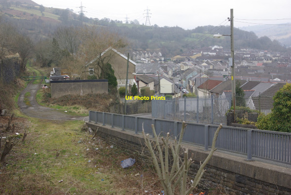 Photo 6"x4" Site of Aberfan Station Merthyr Vale\/Ynysowen c2013