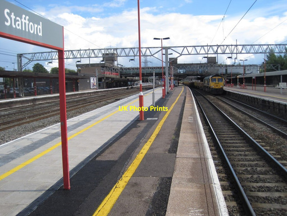 Photo 6"x4" Stafford railway station Stafford c2010