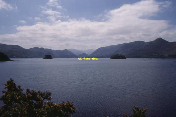 Photo 6"x4" Derwent Water from Friars Crag Keswick\/NY2623 c1991