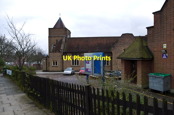 Photo 6"x4" St Johns URC Orpington c2013
