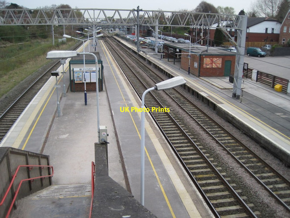 Photo 6"x4" Sandbach railway station Sandbach c2010