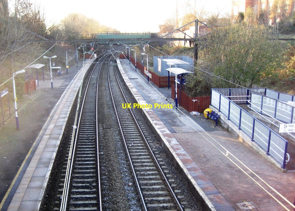 Photo 6"x4" Gorton railway station Droylsden c2010