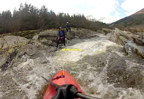 Photo 6"x4" Heading for Chicken Chute, River Orchy Bridge of Orchy c2012