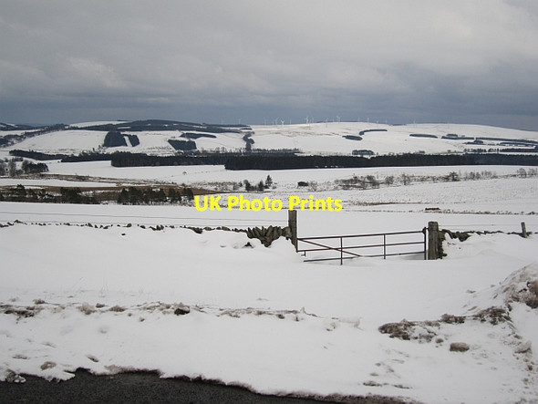 Photo 6"x4" Drifts, Redpath road end Longformacus c2013