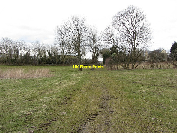 Photo 6"x4" Track north of Horsley Water Treatment Works Horsley\/NZ0966 c2013
