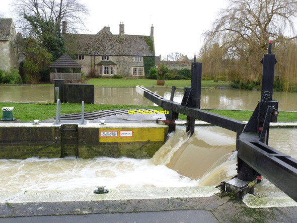 Photo 6"x4" Water Newton Lock Water Newton c2012 P1
