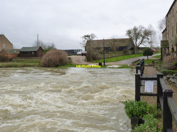 Photo 6"x4" River Nene at Water Newton Mill Ailsworth c2012