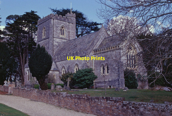 Photo 6"x4" Brownsea Island Church Sandbanks c2004