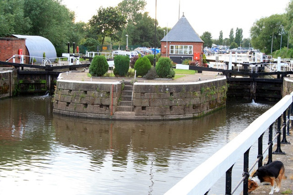 Photo 6"x4" The Double Lock at Sawley Sawley\/SK4731 c2008