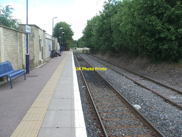 Photo 6"x4" Bicester Town railway station (site), Oxfordshire, 2009 Bicester c2009