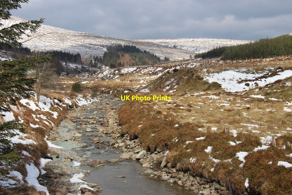 Photo 6"x4" Ardyne Burn below Blairbuie Inverchaolain c2013