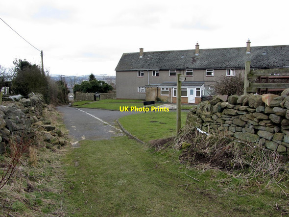 Photo 6"x4" Top of Lead Lane, Horsley Horsley\/NZ0966 c2013