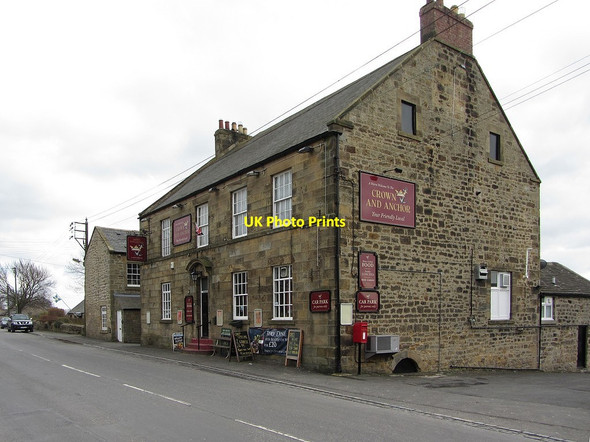 Photo 6"x4" Crown And Anchor, Horsley Horsley\/NZ0966 c2013