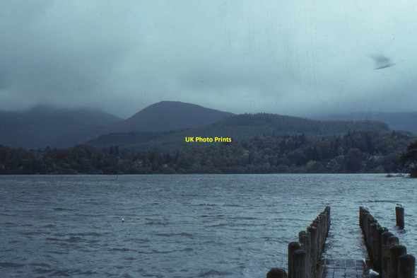 Photo 6"x4" Derwent Water from the Keswick landing stages Keswick\/NY2623 c1990