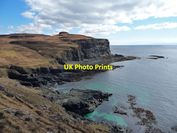 Photo 6"x4" Cliffs east of Geodha M\u00c3\u00b2r Geodha M\u00f2r\/NG2039 c2013