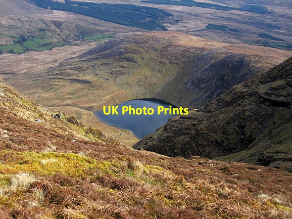 Photo 6"x4" Steep Slope and Lake Sneem c2013