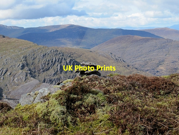 Photo 6"x4" Crags and Cairn Sneem c2013