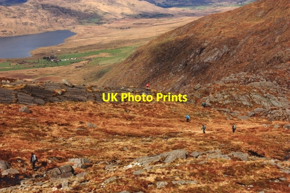 Photo 6"x4" Rocky Descent Glencar\/V7284 c2013