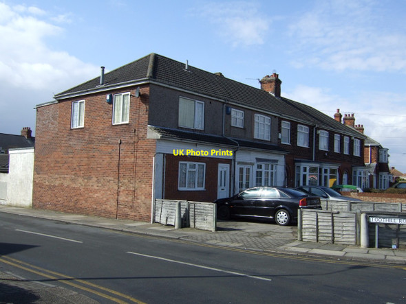 Photo 6"x4" Houses on Yarborough Road Little Coates c2013
