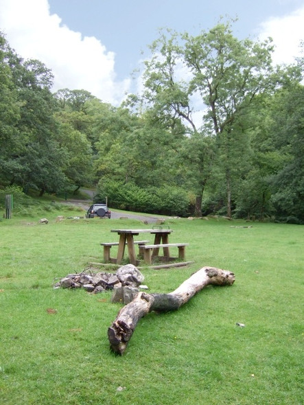 Photo 6"x4" Picnic Site, Pont Melin-Fach Pen-common c2008