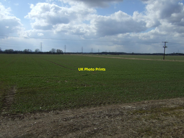 Photo 6"x4" Farmland off North Moss Lane Stallingborough c2013