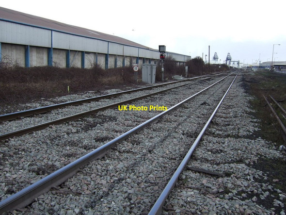 Photo 6"x4" Freight railway Immingham c2013
