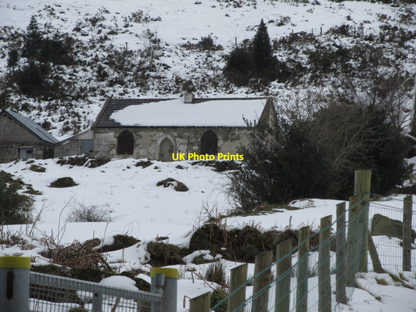 Photo 6"x4" Boarded up former shepherd's cottage in the Spinkwee Valley Newcastle\/J3732 c2013