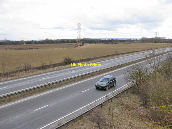Photo 6"x4" Fields west of Eden Camp Norton-on-Derwent c2013
