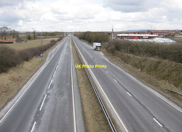 Photo 6"x4" A64 from Outgang Road bridge Malton\/SE7871 c2013
