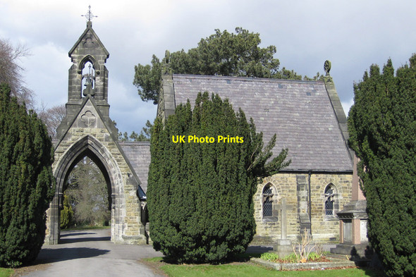 Photo 6"x4" Grade II listed Cemetery Chapel, Malton Malton\/SE7871 c2013