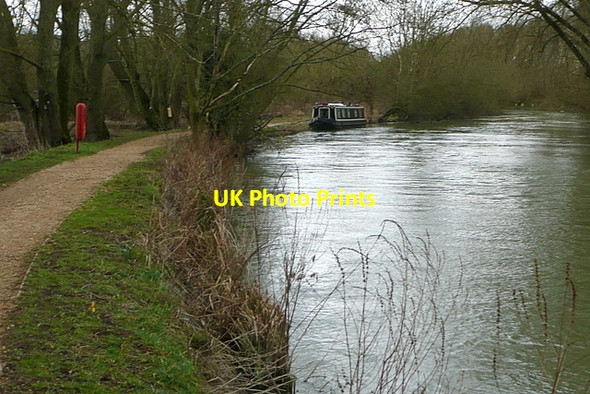 Photo 6"x4" Towpath on Fiddler's Island Oxford\/SP5106 c2013 P2