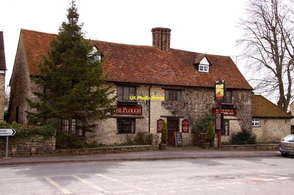 Photo 6"x4" The Plough in Marsh Gibbon Marsh Gibbon c2013