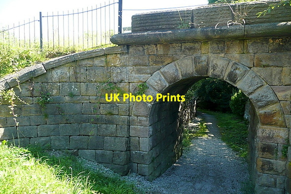 Photo 6"x4" Mineral railway bridge Crich c2012