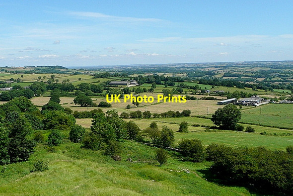 Photo 6"x4" View from Crich Monument Crich c2012