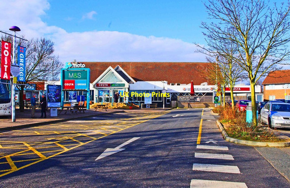 Photo 6"x4" Moto Service Area, Ferrybridge Knottingley c2013