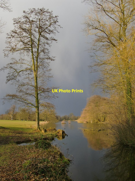 Photo 6"x4" Storm clouds approaching, Osterley Park, March 2013 (2) Southall c2013