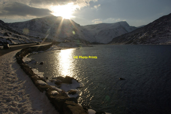 Photo 6"x4" Llyn Ogwen Tal y Llyn Ogwen c2013